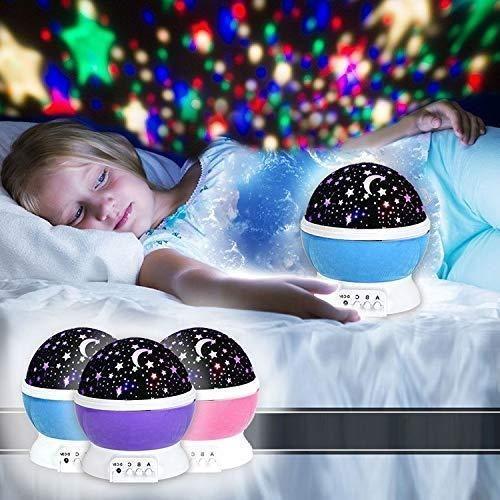 Star Master 360° LED Night Light Projector (Multicolor)